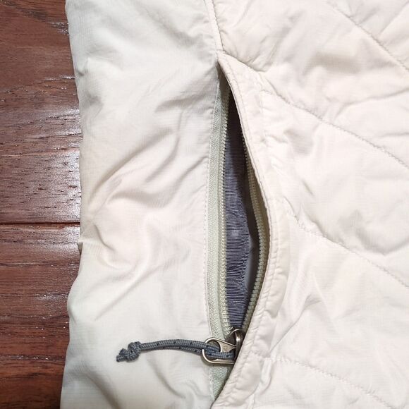 The North Face Tamburello Puffer Vest Cream Ivory Cropped Primaloft Women's XS - Picture 5 of 13